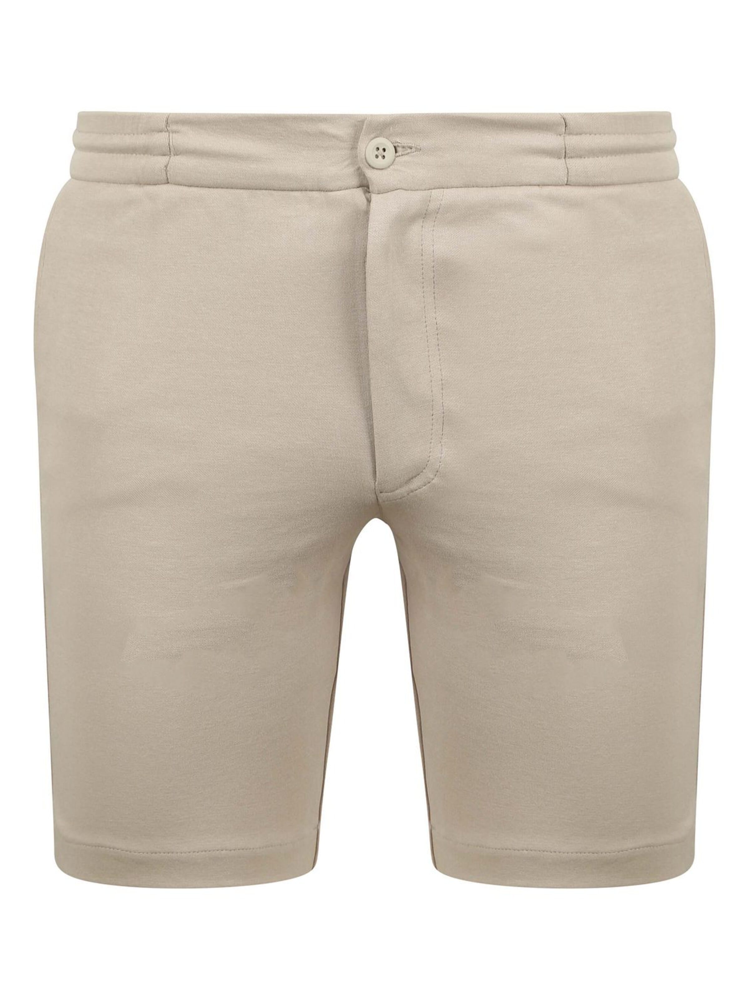 Suitable Broek 'Jink' in Beige: voorkant