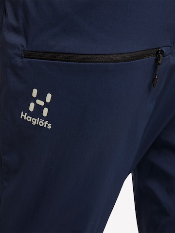 Haglöfs Slim fit Workout Pants 'L.I.M Fuse' in Blue