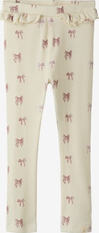 Lil'Atelier Leggings 'NMFGAVO' in Beige: Vorderseite