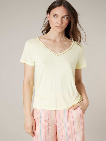 T-shirt 'Casa' Deeluxe en jaune : devant
