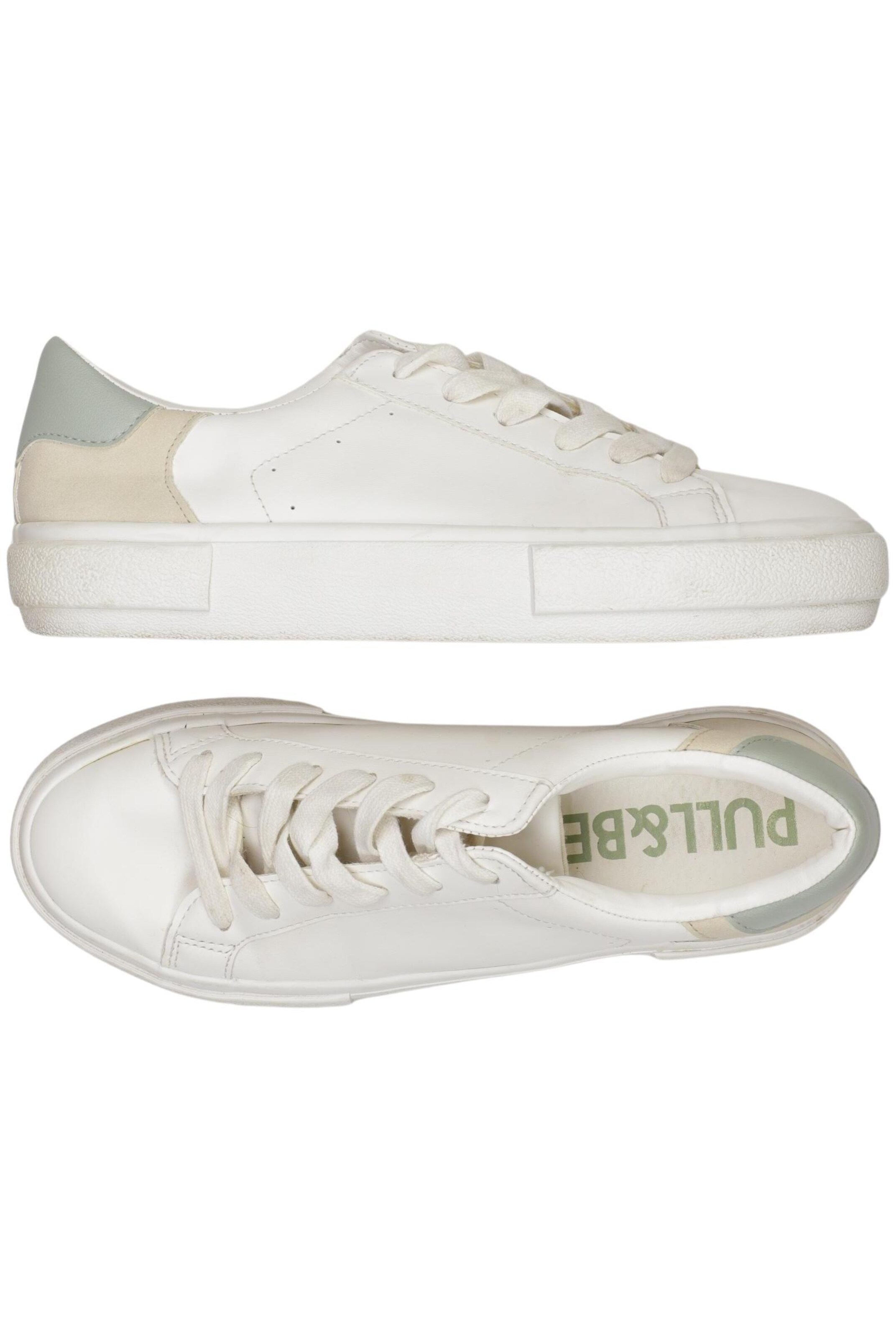 Pull&Bear Sneaker 37 in Weiß: Vorderseite