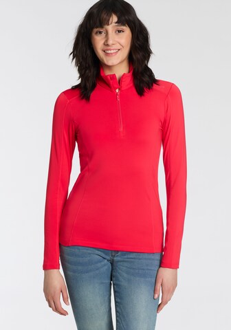 CMP Sportsweatshirt in Rot: Vorderseite