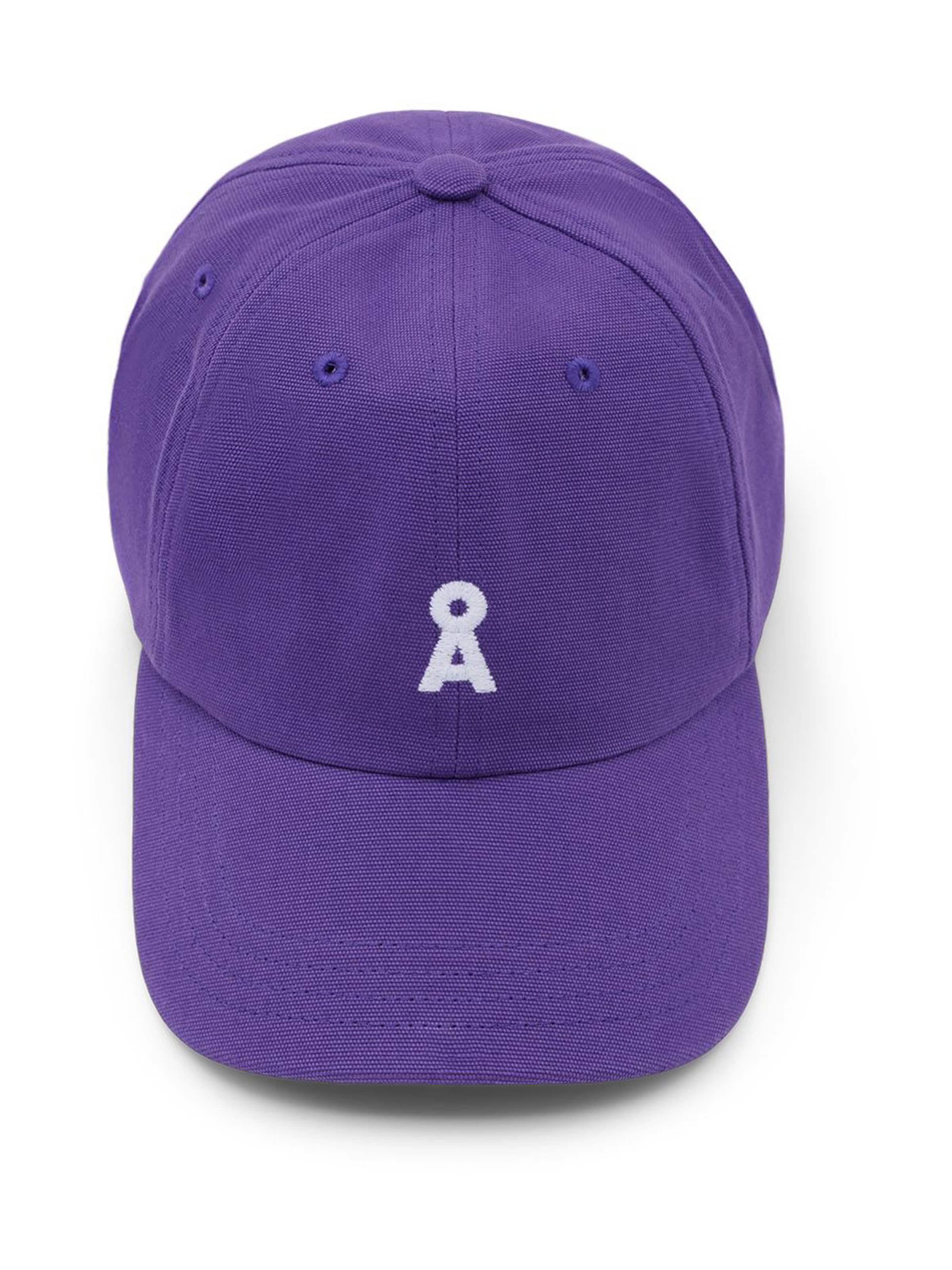 ARMEDANGELS Cap 'YENAAS BOLD' in Purple: front