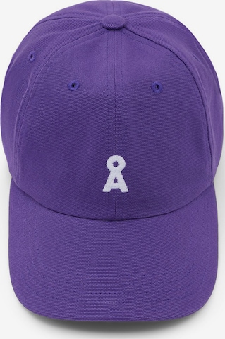 ARMEDANGELS Cap 'YENAAS BOLD' in Purple: front