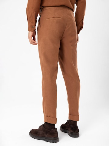 Antioch Normalny krój Spodnie w kolorze brązowy