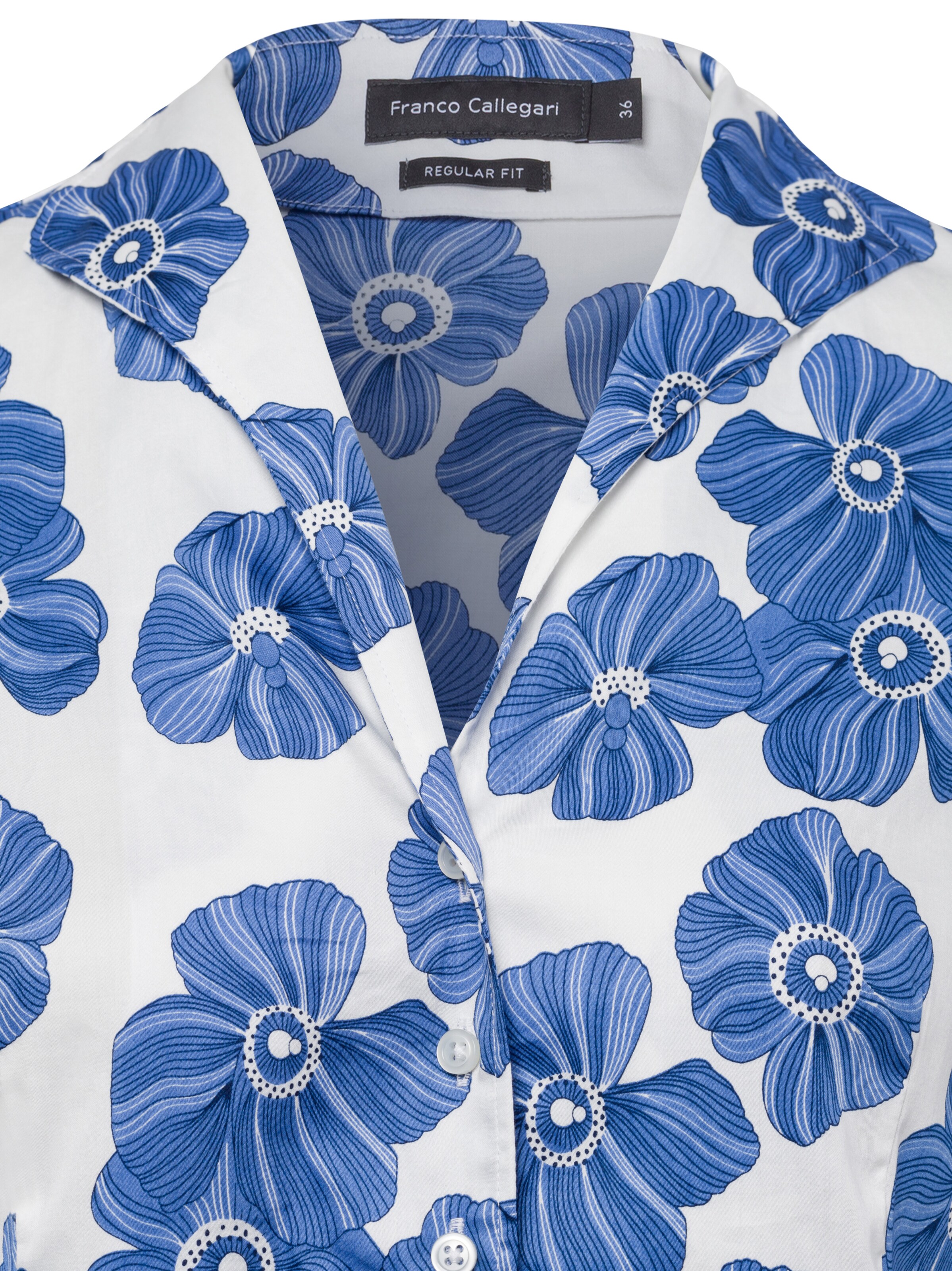 Franco Callegari Bluse ' ' in Blau