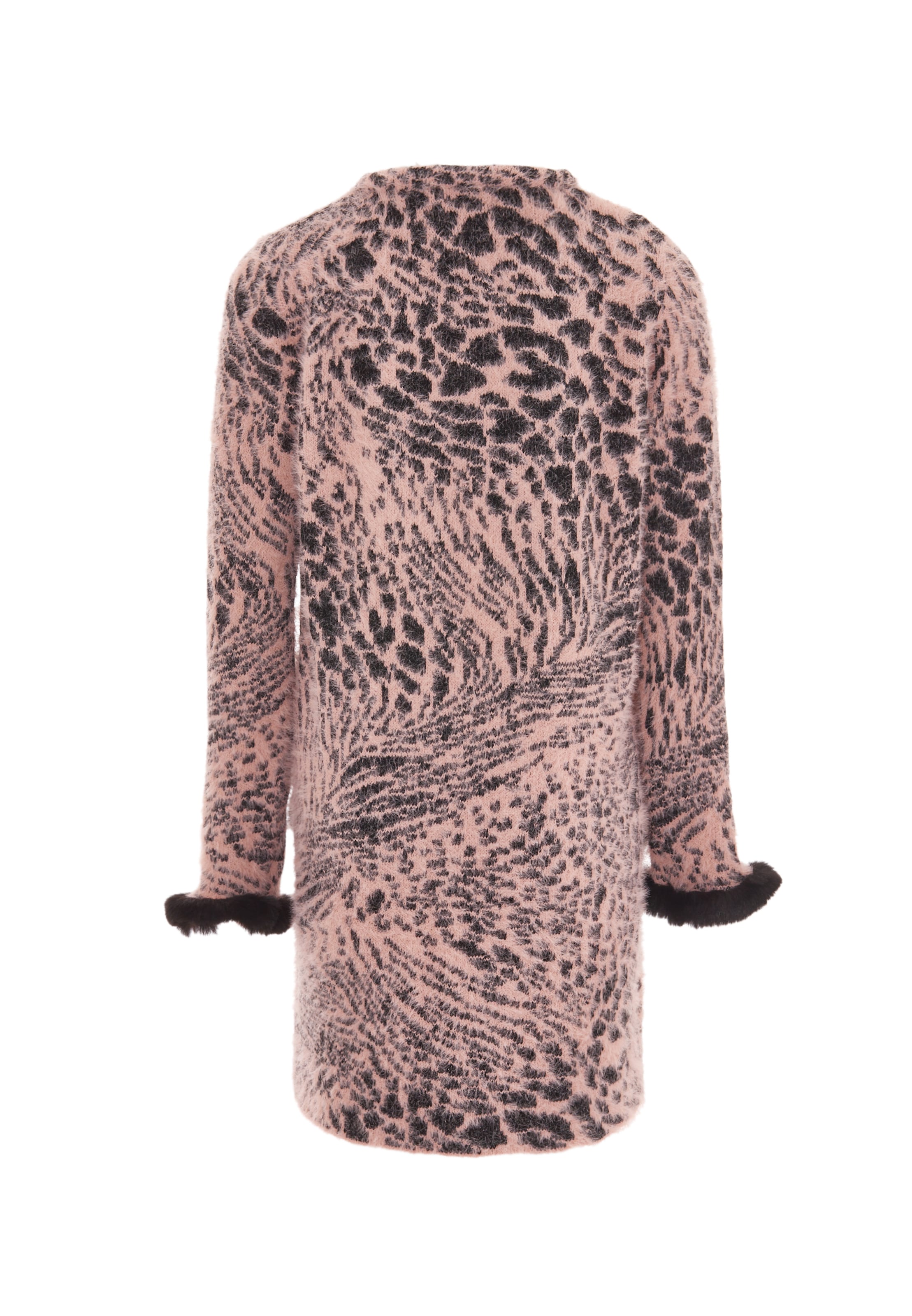 Giacchetta di faina in rosa