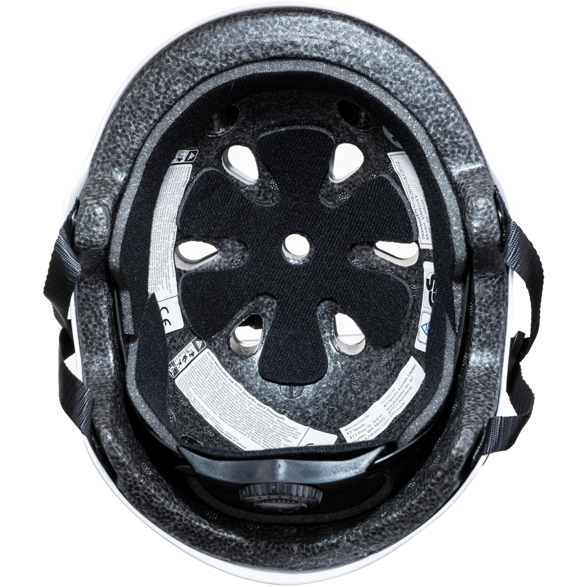 K2 Helm 'Varsity' in Weiß