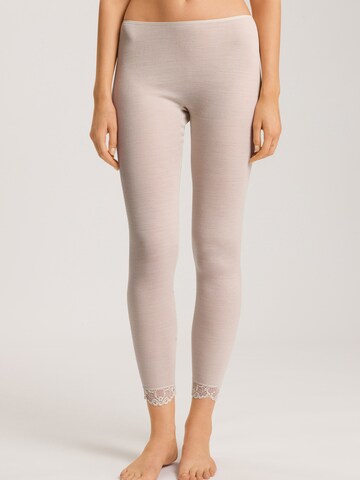 Skinny Sous-vêtements longs Hanro en rose : devant