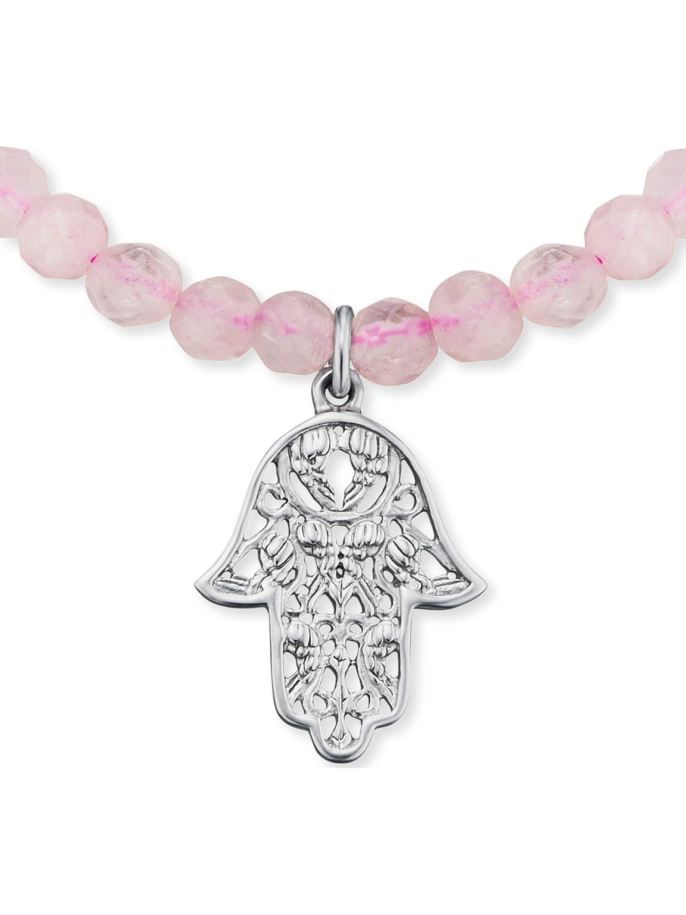 Engelsrufer Armband 'Erb-Hand-RQ' in Pink