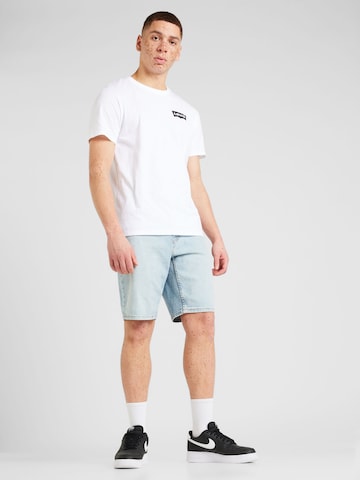 LEVI'S ® - Regular Calças de ganga '445 Athletic Shorts' em azul
