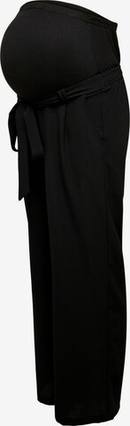 Wide Leg Pantalon 'Mama Palazzo' Only Maternity en noir