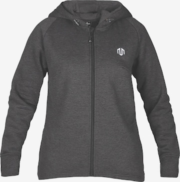 Veste de survêtement 'Naka' MOROTAI en gris : devant