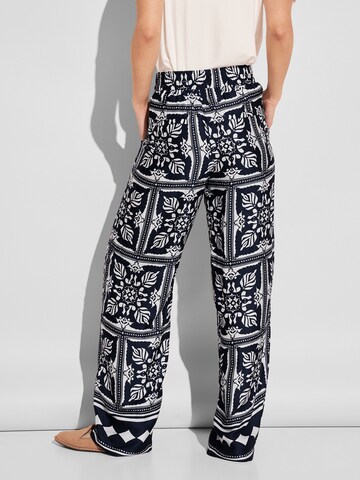 Regular Pantalon STREET ONE en bleu