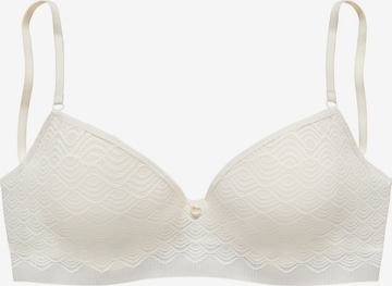 Push-up Soutien-gorge LASCANA en blanc : devant