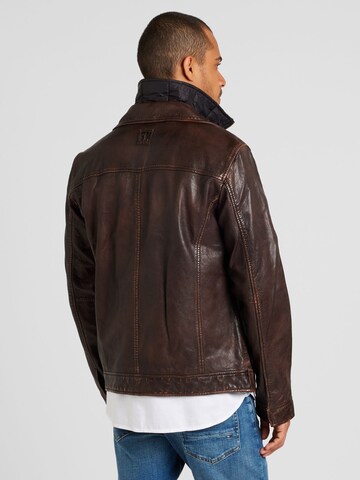 FREAKY NATION Between-Season Jacket 'Rurik' in Brown