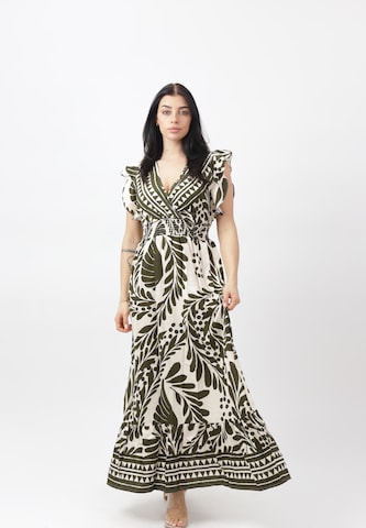 Elara Kjole i grøn: forside