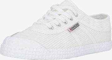 KAWASAKI Sneakers laag 'Original Corduroy' in Wit: voorkant