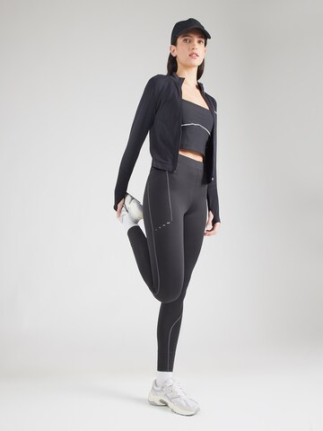 Abercrombie & Fitch Bustier Biustonosz sportowy w kolorze czarny