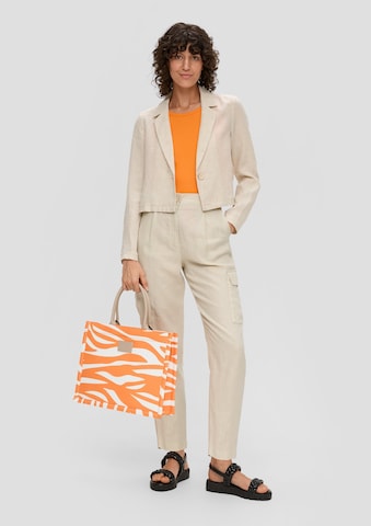Effilé Pantalon cargo s.Oliver en beige