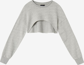 NAME IT Sweatshirt in Grey: front