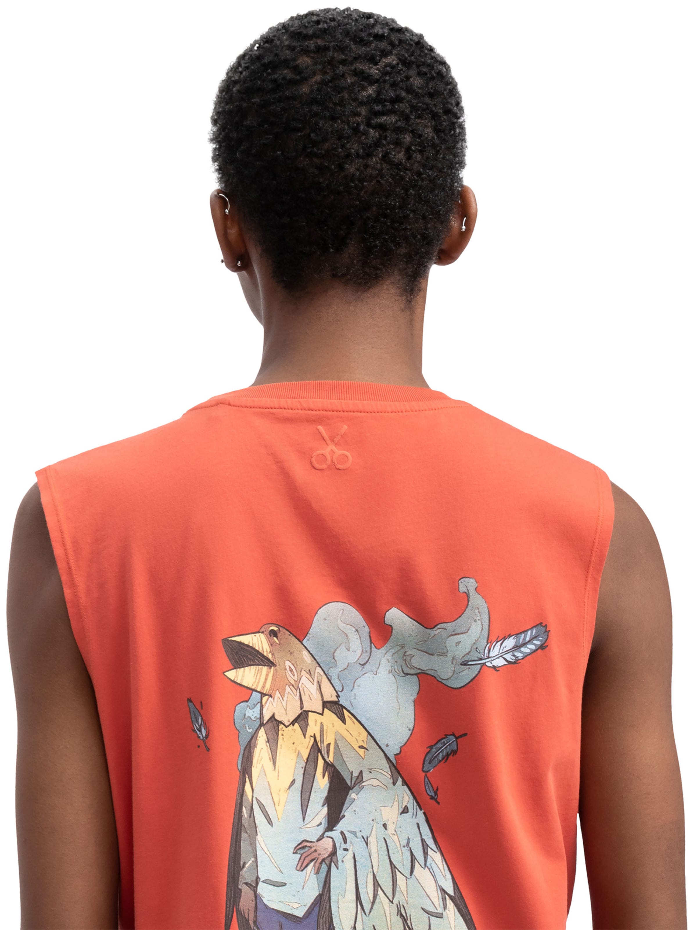 Maglietta 'Heliopause' di Kaft in arancione