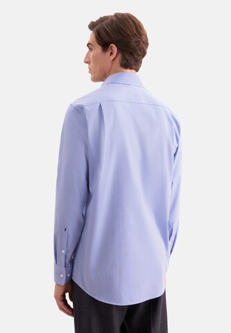 Coupe regular Chemise business SEIDENSTICKER en bleu