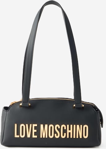 Love Moschino - Bolso de hombro en negro: frente