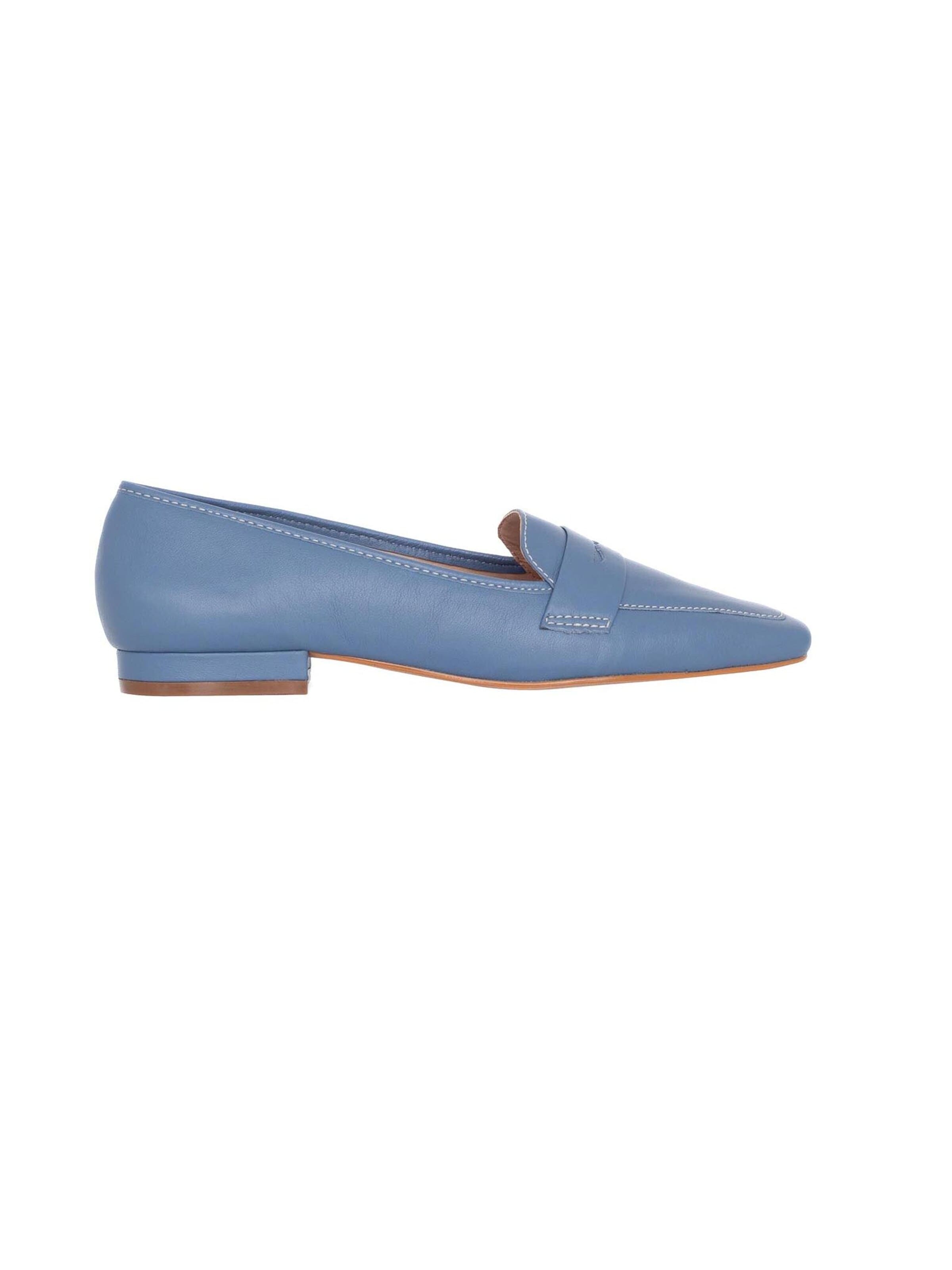 Mangara Atelier Instappers in Blauw: voorkant