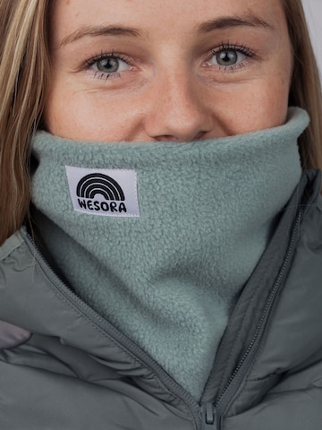 WESORA GmbH Schlauchschal 'Fleece Neckwarmer - All Black' in Grün