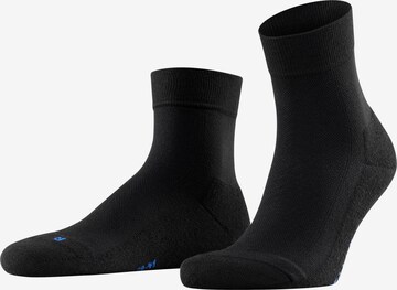 FALKE Füßlinge 'Cool Kick' in Schwarz: Vorderseite