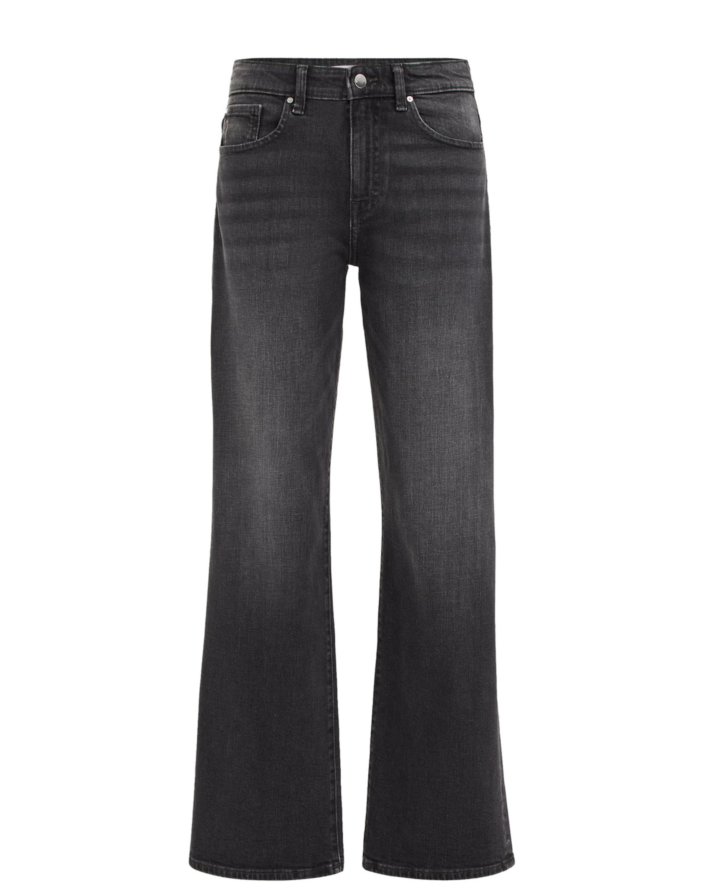 WE Fashion - Loosefit Vaquero en gris: frente