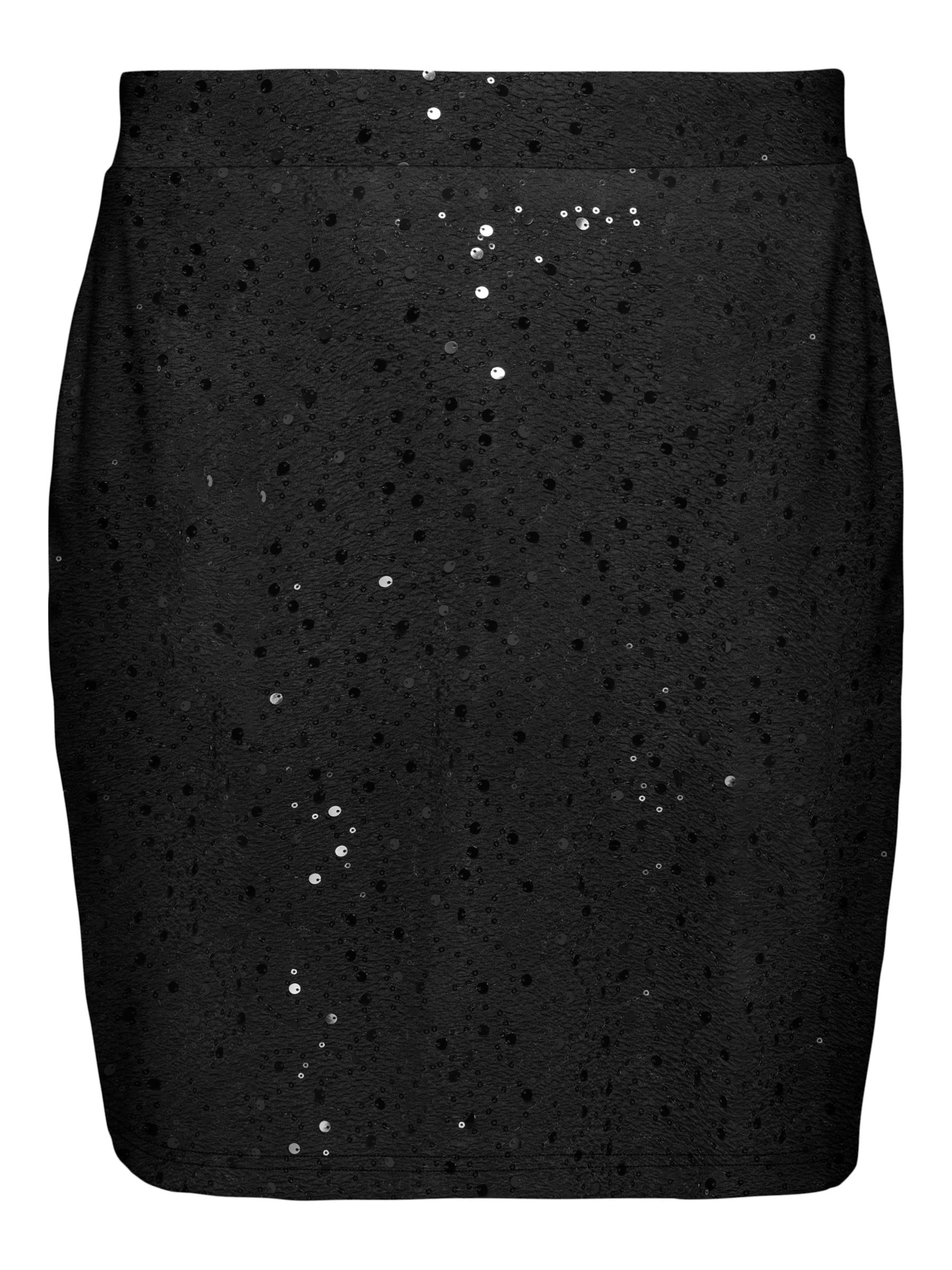 ONLY Carmakoma - Falda 'WHAM' en negro