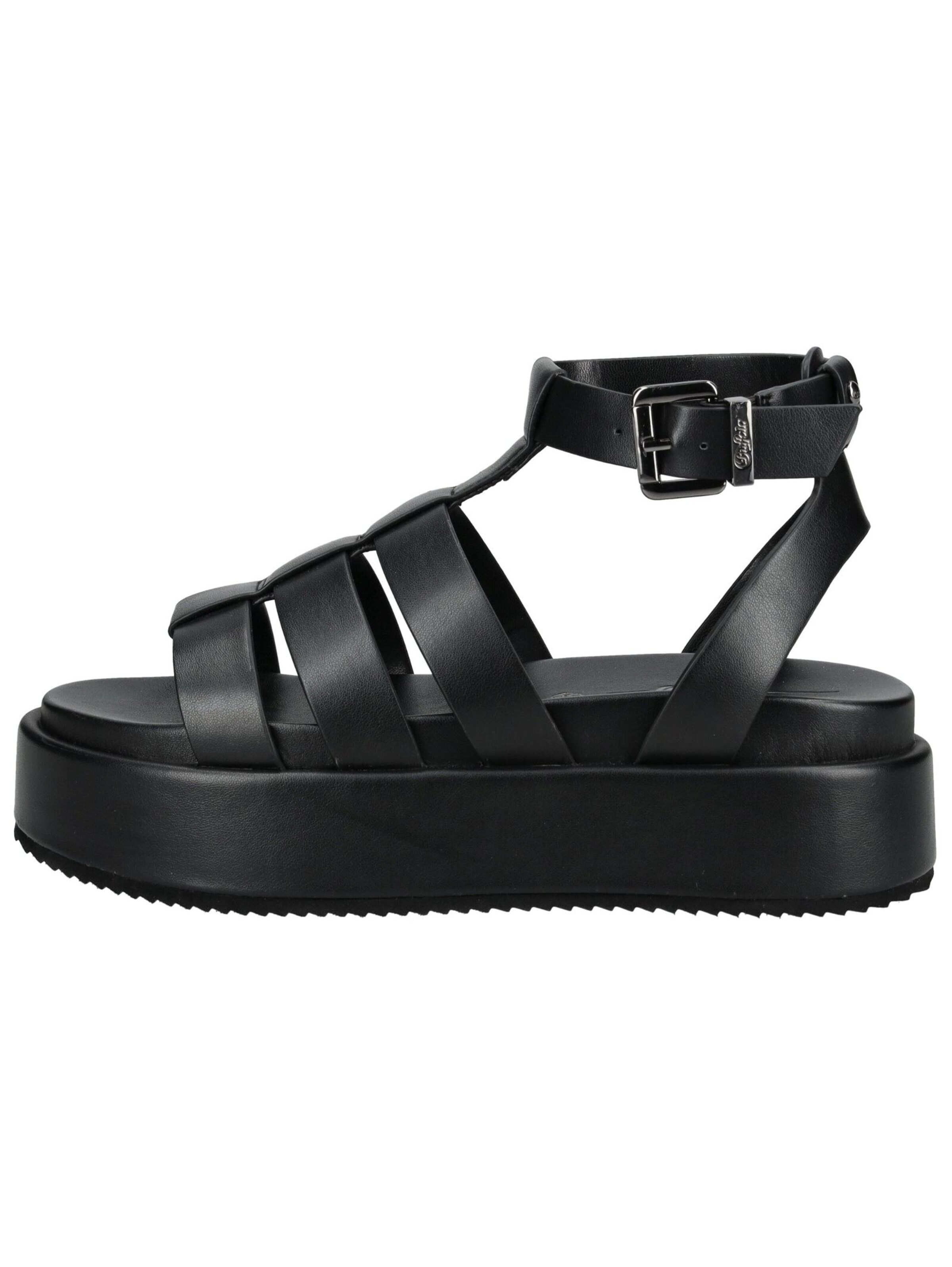 BUFFALO Strap sandal in Black