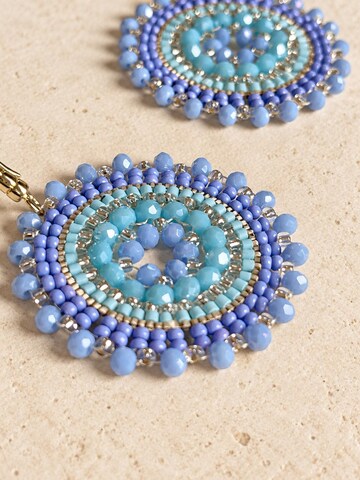 Boucles d'oreilles 'Ibiza Halo' Alster Herz en vert