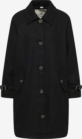 DreiMaster Vintage Преходно палто в черно: отпред