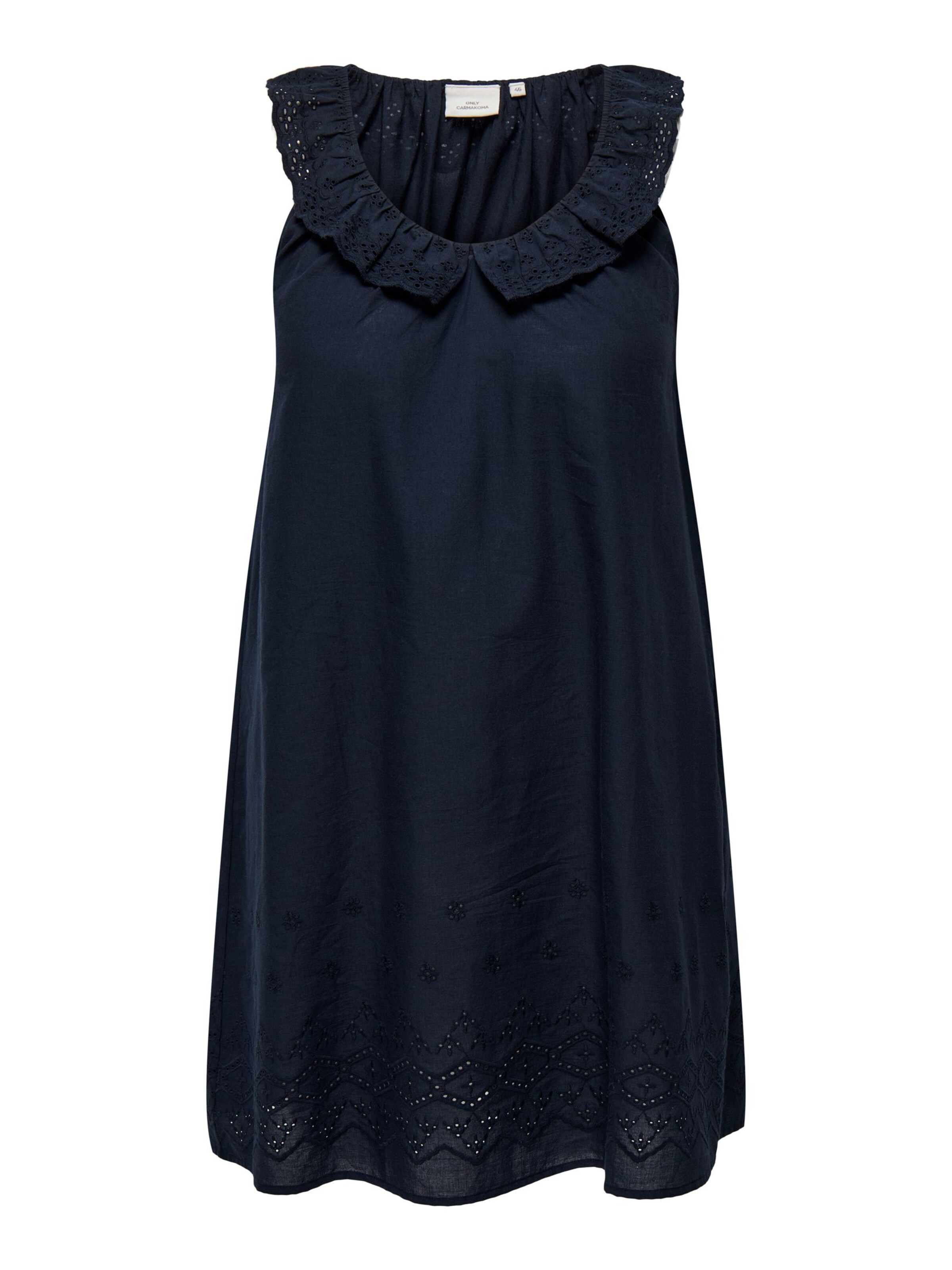 Robe ONLY Carmakoma en bleu : devant