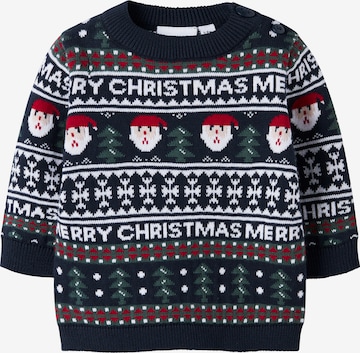 Pullover 'NBNRASTOKKA' di NAME IT in blu: frontale