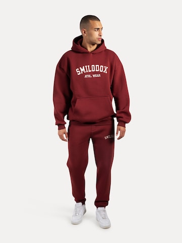 Smilodox Sweatshirt ' Kayson ' in Red