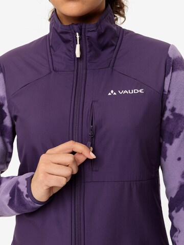 VAUDE Functionele fleece jas 'Minaki' in Lila