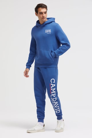 CAMP DAVID Sweatshirt in Blau