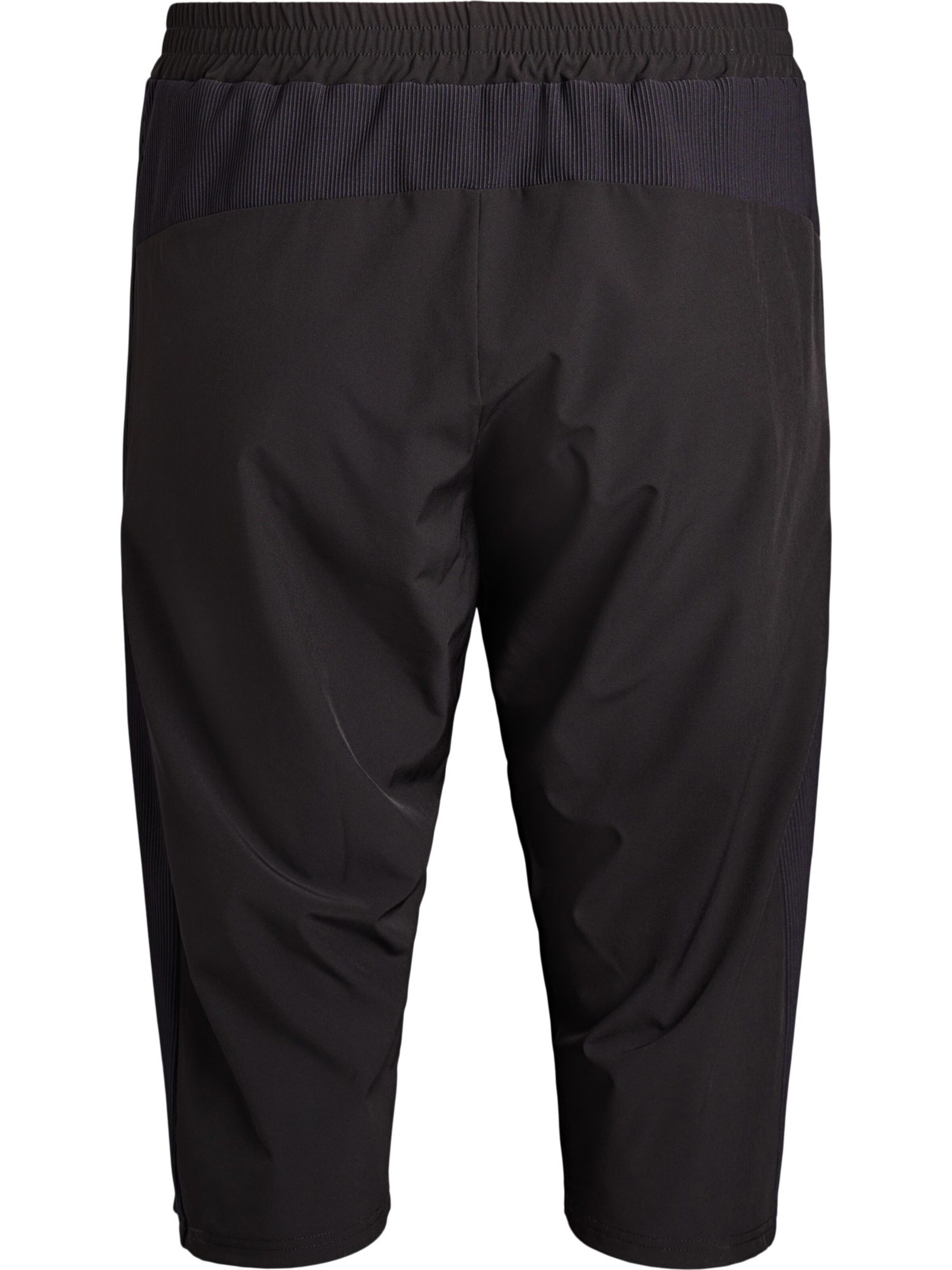 Active by Zizzi Štandardný strih Nohavice - Čierna