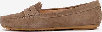 Mocassin Derimod en marron : devant