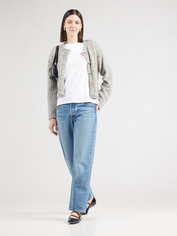 Maglietta 'PCSCARLETT' di PIECES in bianco