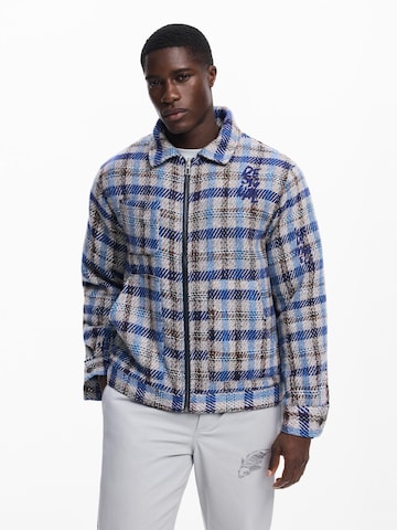 Desigual Between-season jacket in Blue: front
