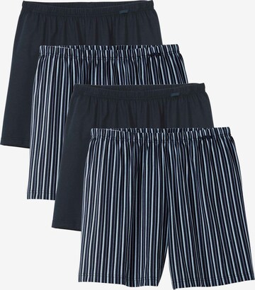 Boxer 'Prints Benefits' di CALIDA in blu: frontale