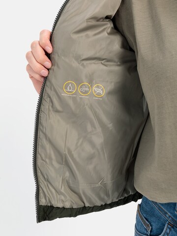 CAMEL ACTIVE Steppweste aus recyceltem Polyester in Grün