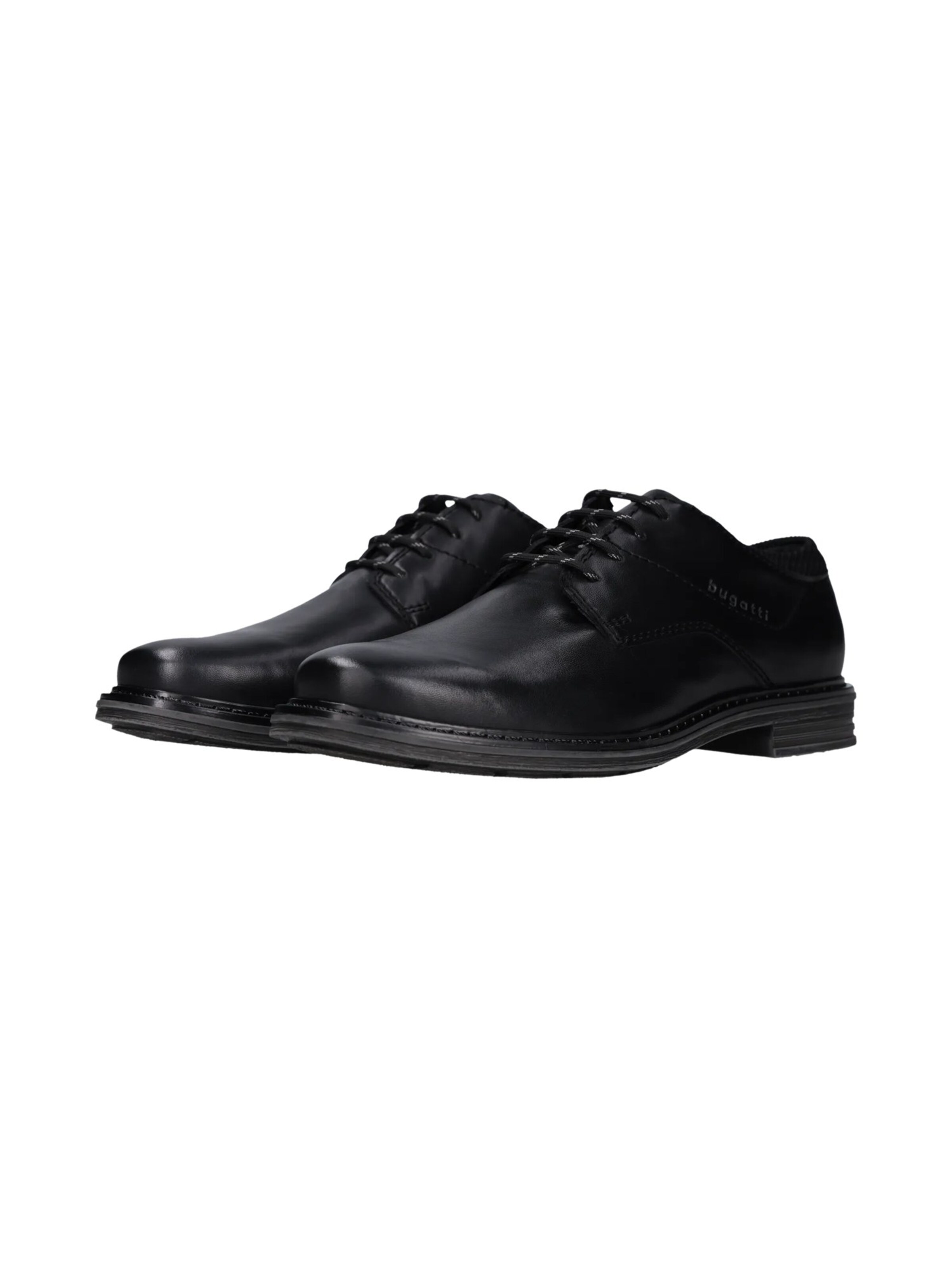 Chaussure à lacets bugatti en noir