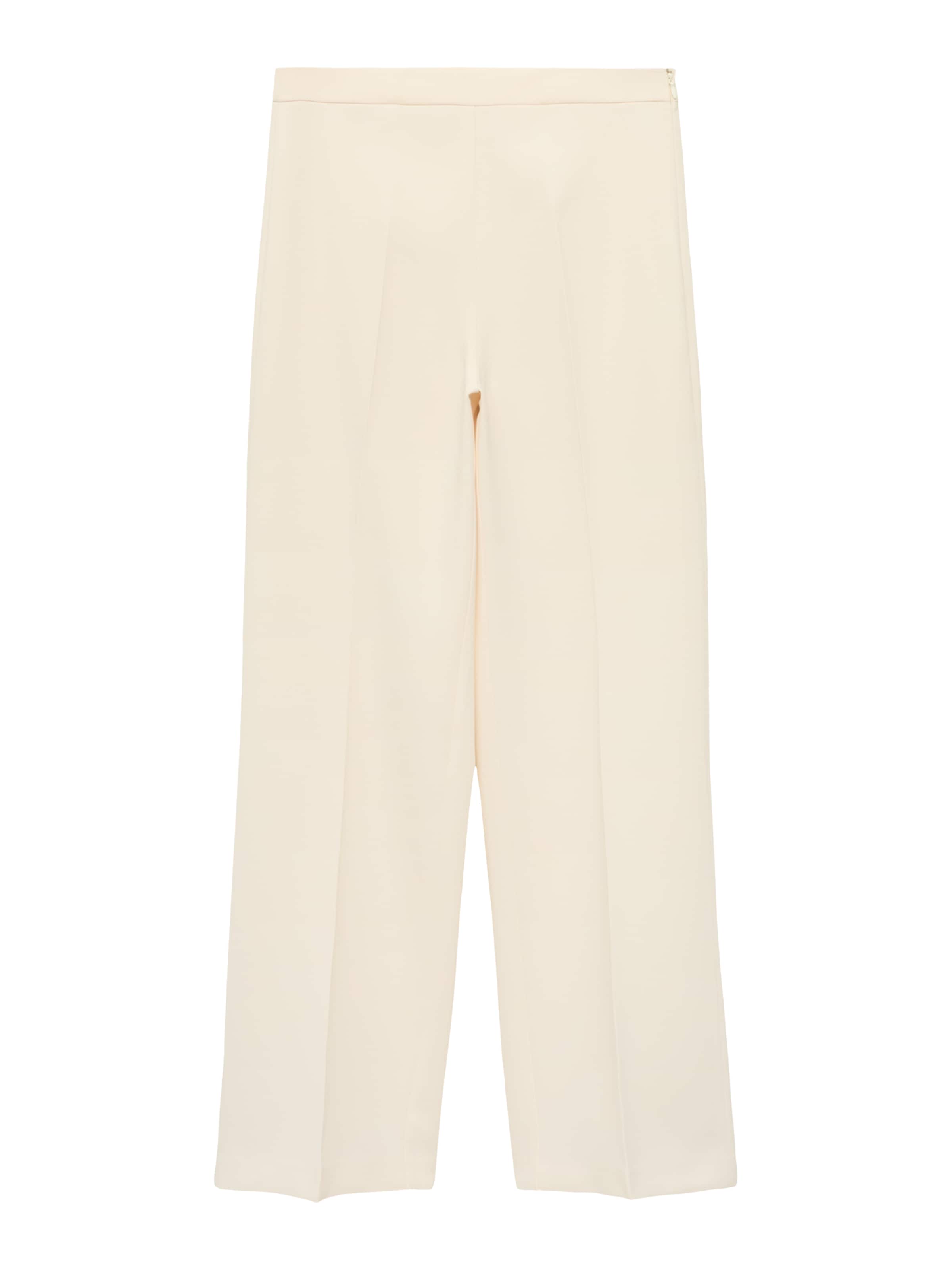 MANGO Дънки Bootcut Панталон в бежово: отпред