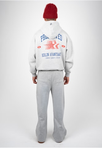 Prohibited Wide leg Pants 'Campus' in Grey